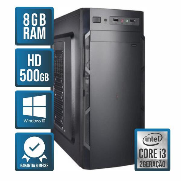 Imagem de Computador Intel Core I3 8Gb Hd 500Gb