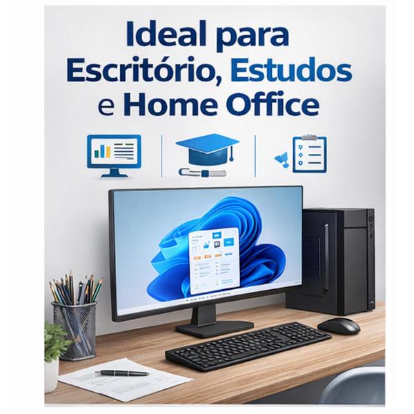 Computador Intel Core i3 8GB SSD 240GB Windows 11 Rápido Para
