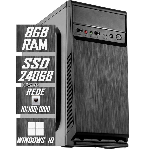 Imagem de Computador Intel Core I5, 8GB De Memória RAM, SSD 240GB M2 Nvme + Fonte 500w