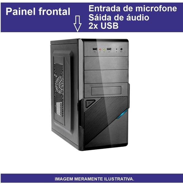 Imagem de Computador Intel Core I5 8Gb Hd 500Gb Wi-Fi Kit Monitor 20