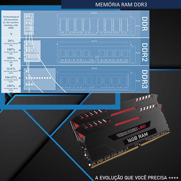 Imagem de Computador Intel Core i7 3ºGeração RAM 16GB SSD 480GB - ADVANCEDTECH