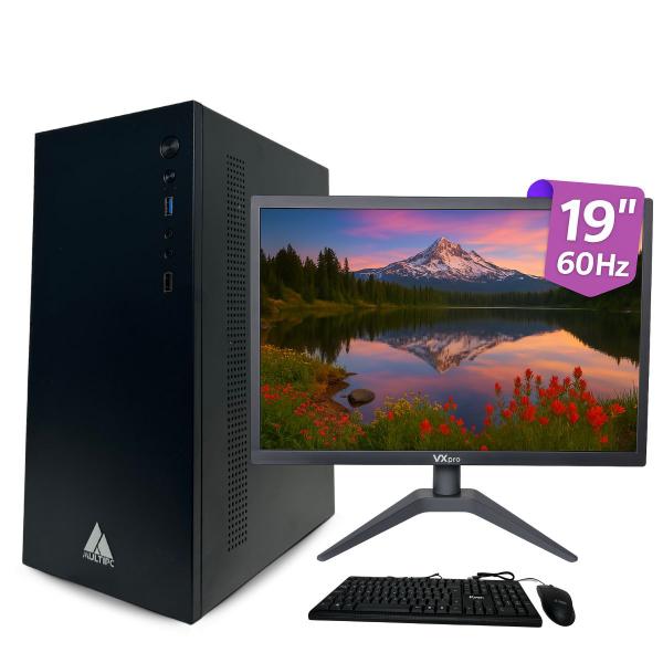 Computador Pc Completo I5 16GB Ram SSD 512GB Monitor 19" Teclado e Mouse Windows 10 Pro - MultiPC