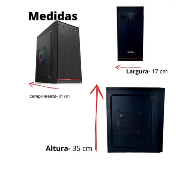 Imagem de Computador Pc Cpu Core i5 4ª Geração 16gb memória, Ssd 480GB - Windows 10 - MJB TECH - Intel