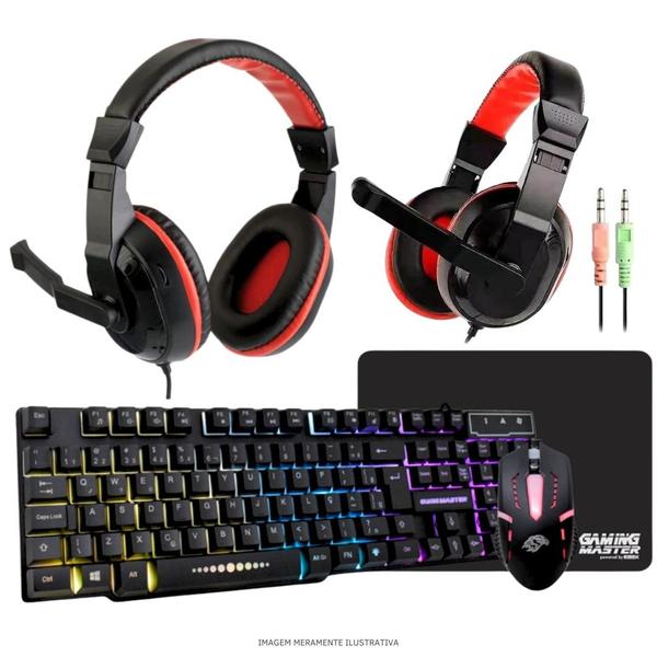 Imagem de Computador PC Gamer Completo TOB Intel Core i5 SSD 480GB 16GB Teclado Mouse Mouse Pad e Headset Gamer Monitor 23 Windows 10 Pro Vitalício