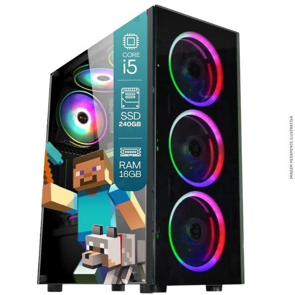 Computador PC Gamer TOB Intel Core i5 SSD 240GB 16GB Windows 10 Pro Trial - TOB COMPUTERS