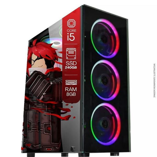 Computador PC Gamer TOB Intel Core i5 SSD 240GB 8GB Windows 10 Pro Trial - TOB COMPUTERS
