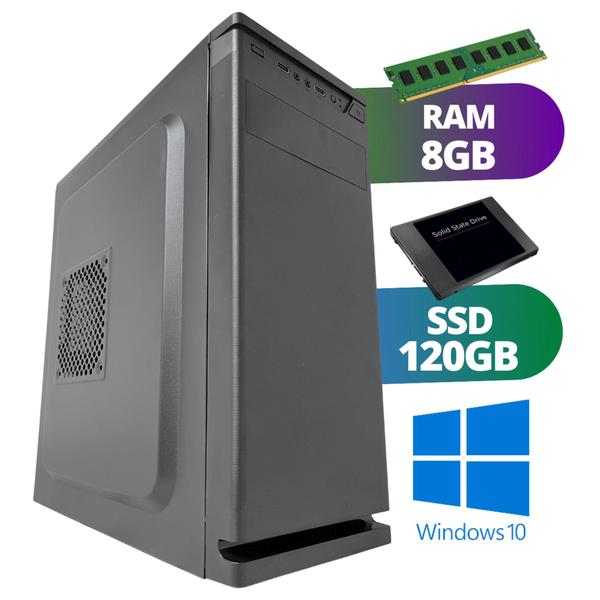 Imagem de Computador PC Intel Core i3, 8GB Ram, SSD 120GB + Windows10