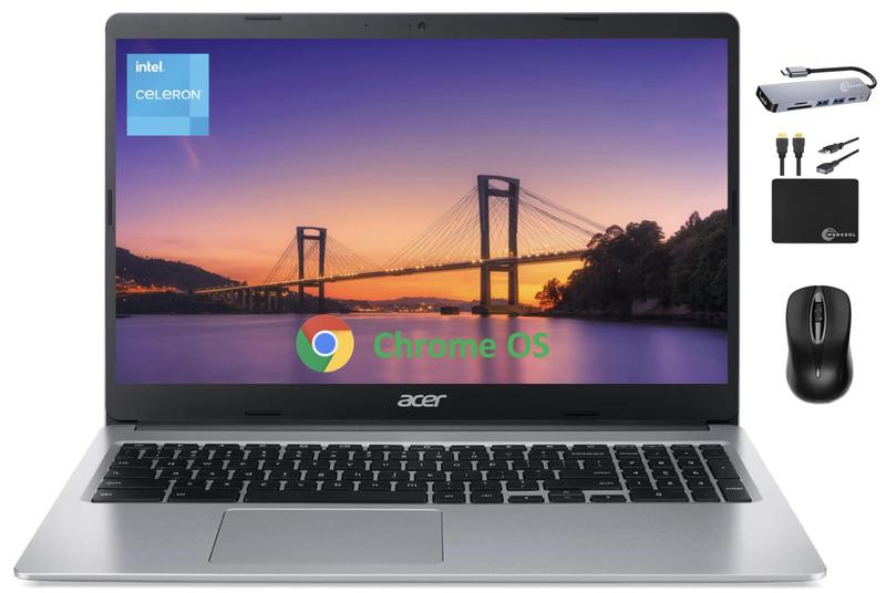 Imagem de Computador portátil Acer Chromebook 315 2024 15,6" HD Intel Celeron 4 GB