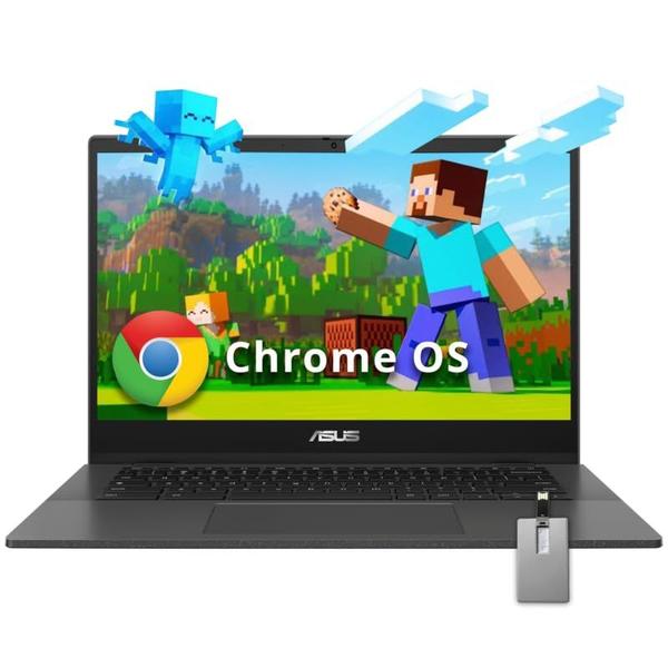 Imagem de Computador portátil ASUS Chromebook CM1402 14 FHD antirreflexo de 4 GB/64 GB