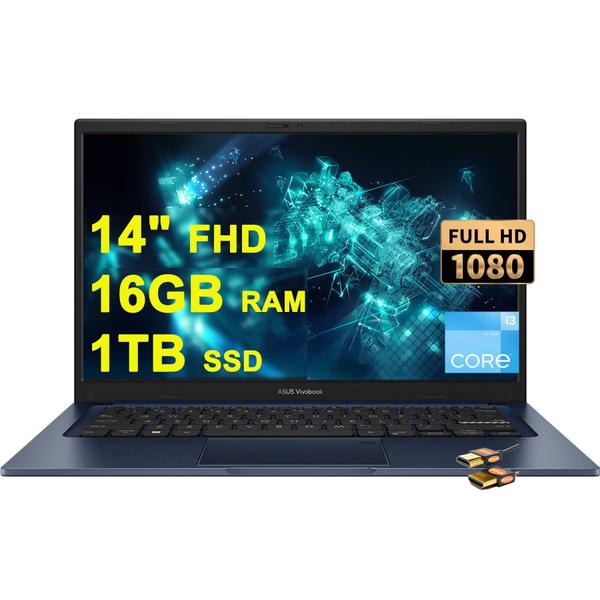 Imagem de Computador portátil ASUS VivoBook 14 Business 14 FHD i3-1215U SSD de 16 GB e 1 TB