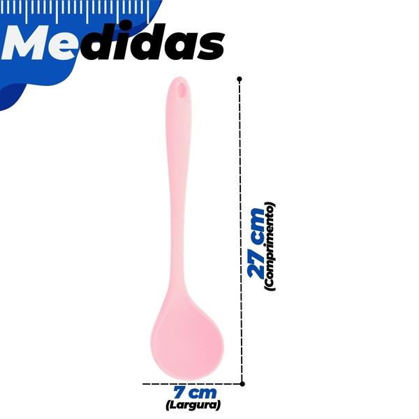 Imagem de Concha De Feijão Em Silicone 27 Cm Grande Reforçado Cozinha