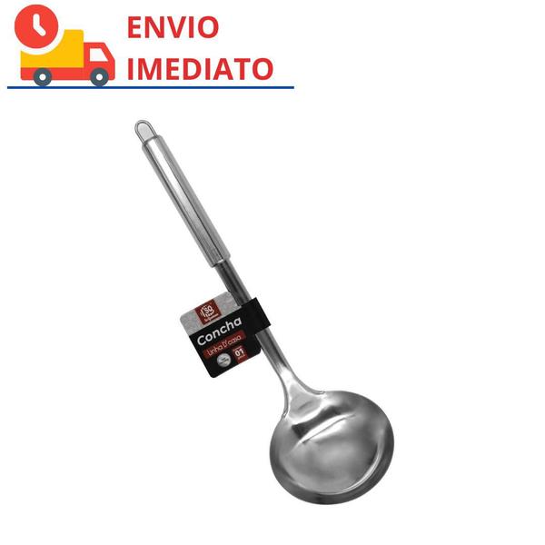 Imagem de Concha de Inox para Feijão Feijoada Caldos Sopas Molho