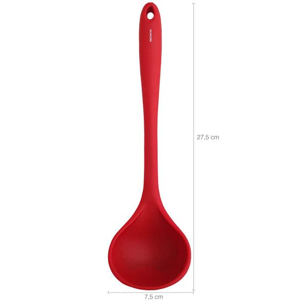 Concha de Silicone Para Cozinha Utensílio Cozinha Silicone Concha Brinox Imagem de Concha de Silicone Para Cozinha Utensílio Cozinha Silicone Concha Brinox