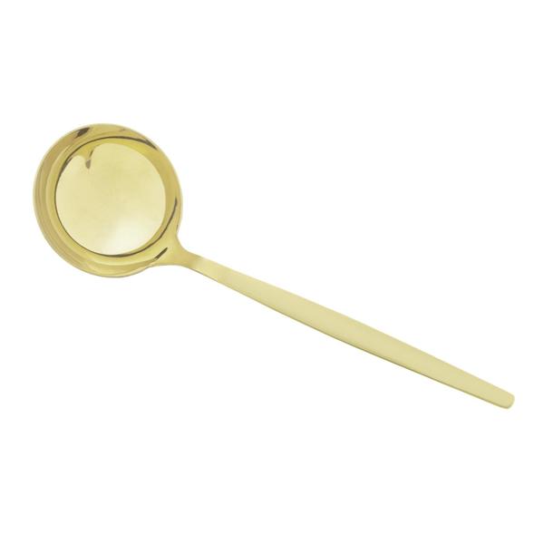 Imagem de Concha Em Aço Inox Opera 24Cm - Champanhe Dourado