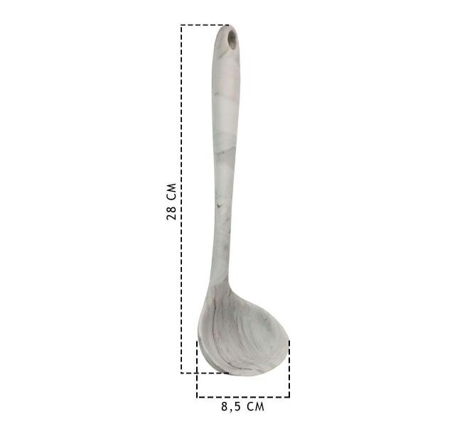 Concha Feijão Cozinha Silicone Personalizado De Mármore - Clink Imagem de Concha Feijão Cozinha Silicone Personalizado De Mármore