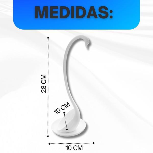 Imagem de Concha para cozinha de plástico formato de cisne