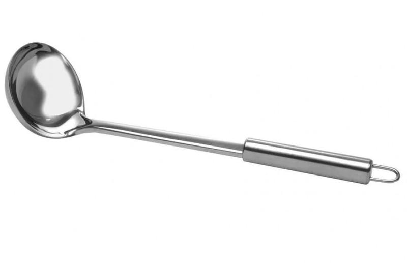 Concha Para Feijão Molho Sopa em Inox - Mimo Style Imagem de Concha Para Feijão Molho Sopa em Inox - Mimo Style