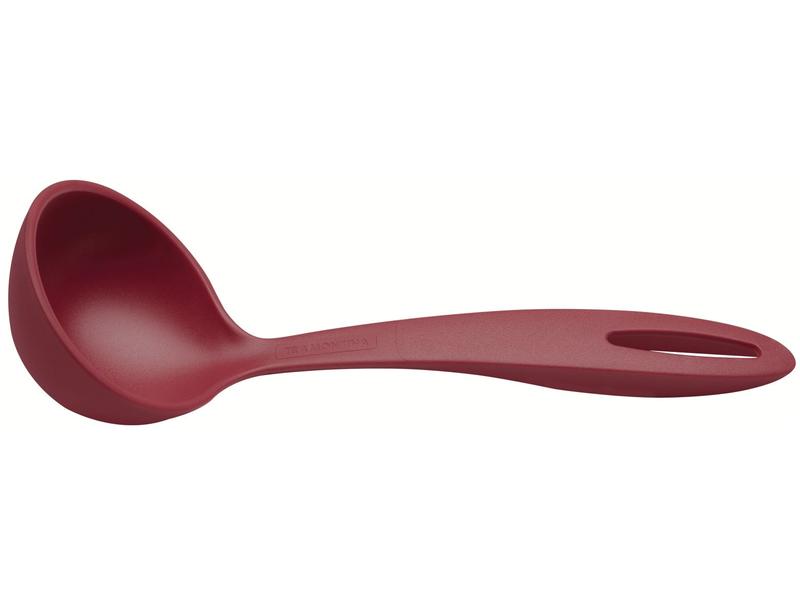 Concha para Molho Tramontina Ability Vermelha - 19,6cm Imagem de Concha para Molho Tramontina Ability Vermelha