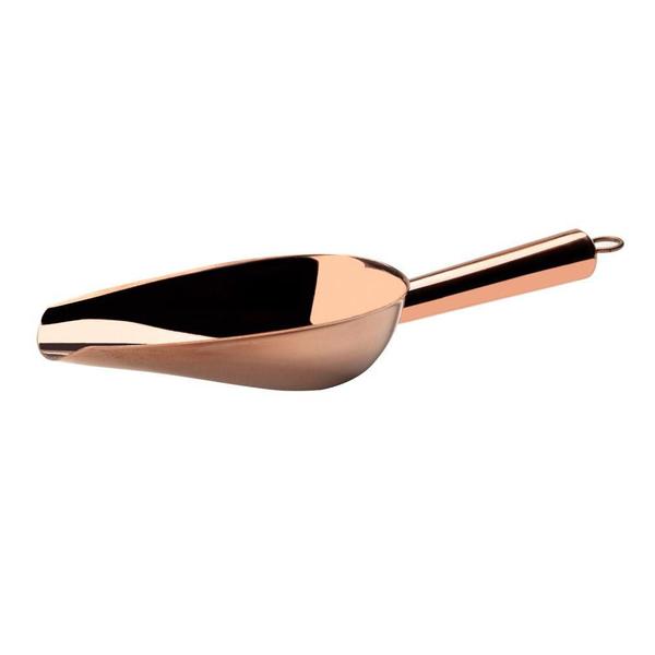 Imagem de Concha Pequena 25cm Aço Inox Rose Gold para Receitas de Sopas e Caldos