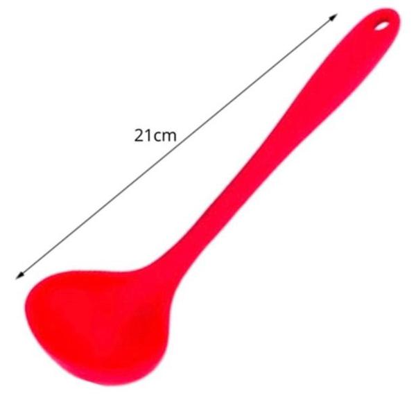 Imagem de Concha Terrina de Silicone 21 cm Vermelho  Western