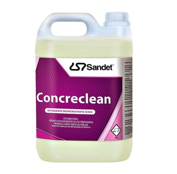 Imagem de  Concreclean Detergente Desincrustante acido  5 litros Sandet