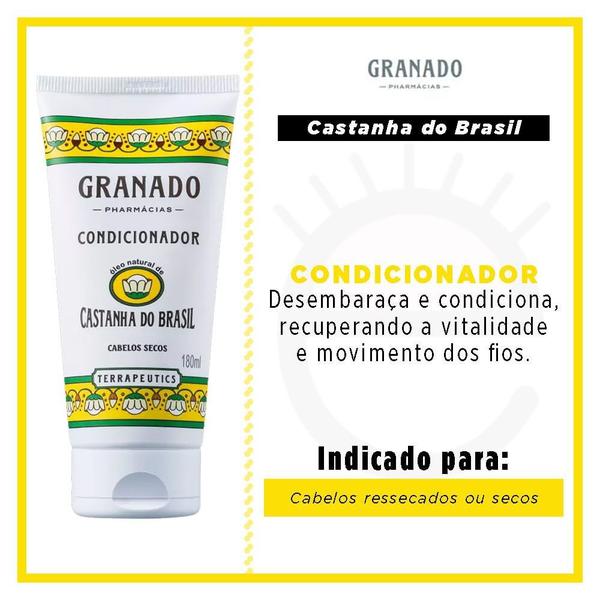 Imagem de Condicionador 180ml Castanha do Brasil Cabelos Secos Granado