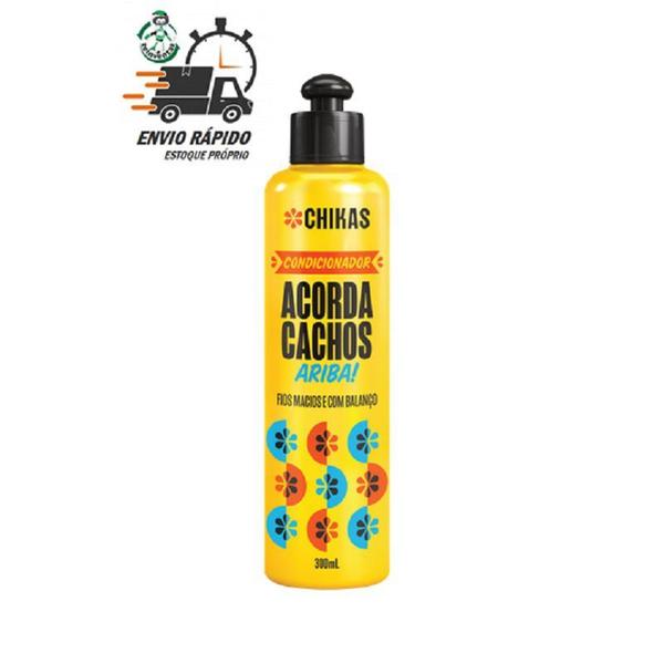 Imagem de Condicionador Acorda Cachos 300ml Chikas Low Poo Fios Macios