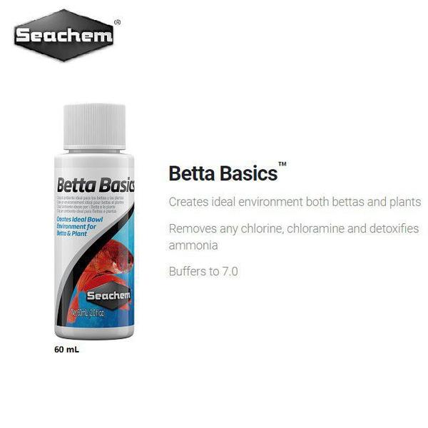 Imagem de Condicionador agua betta basics seachem 60ml