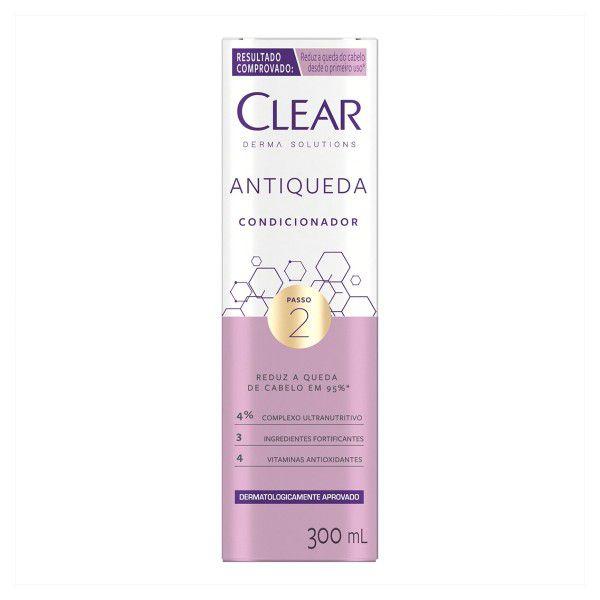 Imagem de Condicionador Antiqueda Clear Women Derma Solutions Passo 2 300Ml