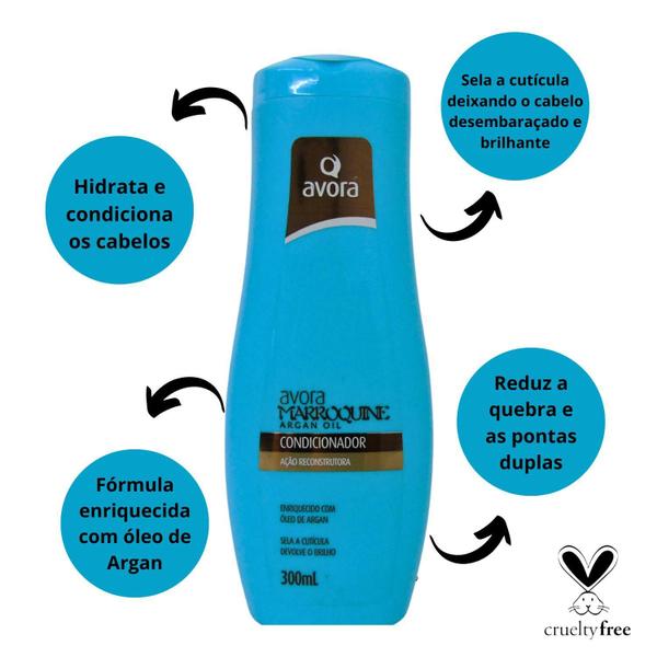 Imagem de Condicionador Avora Marroquine Argan Oil 300ml