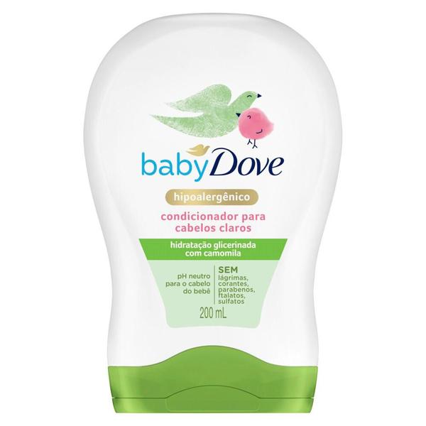 Imagem de Condicionador Baby Dove Cabelos Claros 200ml