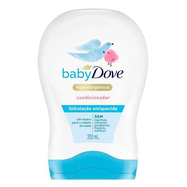 Imagem de Condicionador Baby Dove Hidratação Enriquecida 200ml