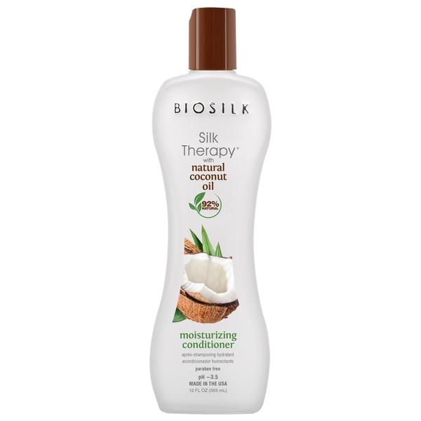 Imagem de Condicionador BioSilk Silk Therapy com óleo de coco 350ml