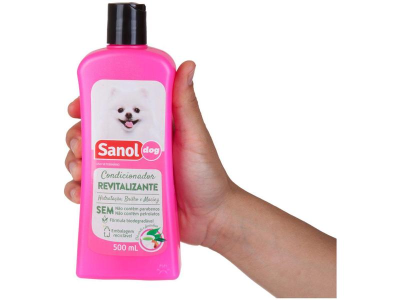 Imagem de Condicionador Cachorro - Revitalizante Sanol Dog 500ml