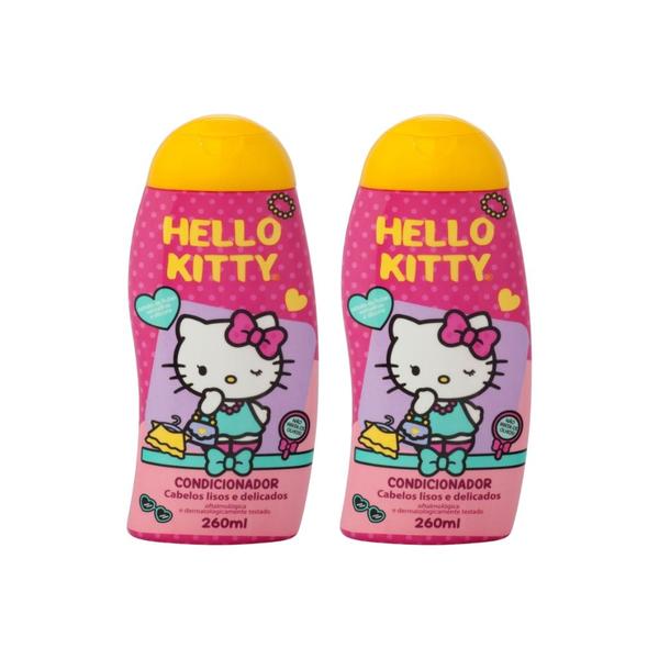 Imagem de Condicionador Cia da Natureza Hello Kitty Lisos 260ml - 2un