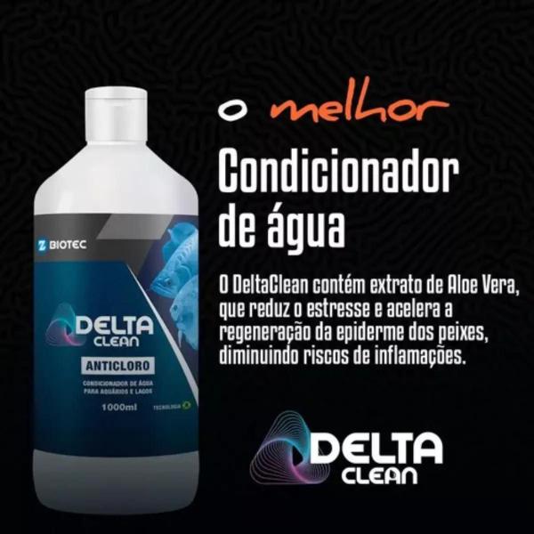 Imagem de Condicionador de Água P/Aquários Delta Clean 60 ml Delta Fish