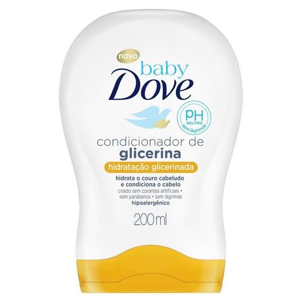 Imagem de Condicionador Dove Baby Hidratação Glicerinada 200Ml