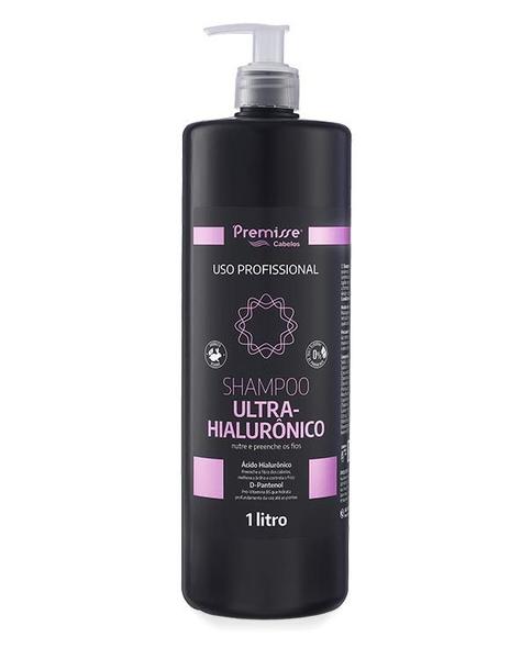 Imagem de Condicionador E Shampoo Ultra Ácido Hialurônico 1 Litro Premisse