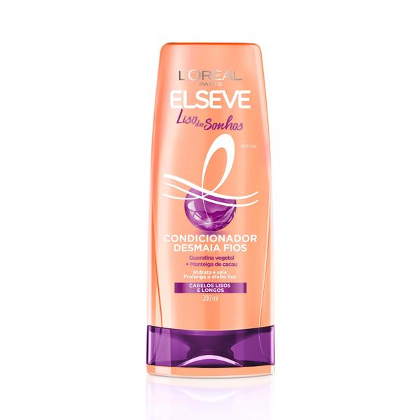 Imagem de Condicionador Elseve Liso Dos Sonhos 200ml