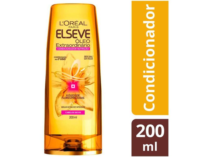 Imagem de Condicionador Elseve Óleo Extraordinário 200ml