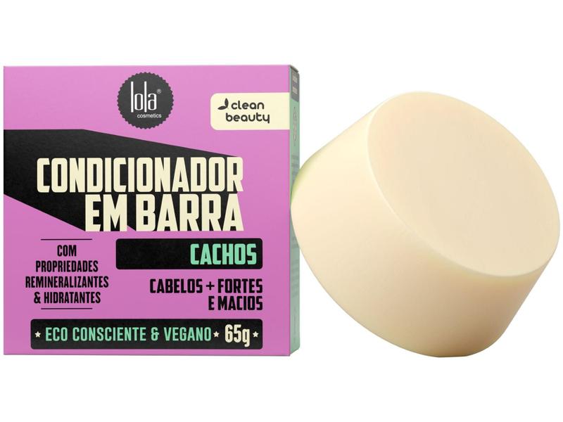 Imagem de Condicionador em Barra Lola Cosmetics Cachos - 65g