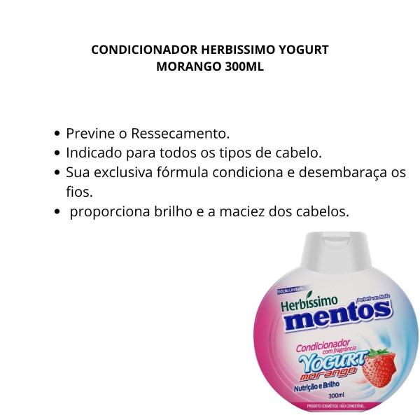 Imagem de Condicionador Herbissimo Yogurt Morango 300ml