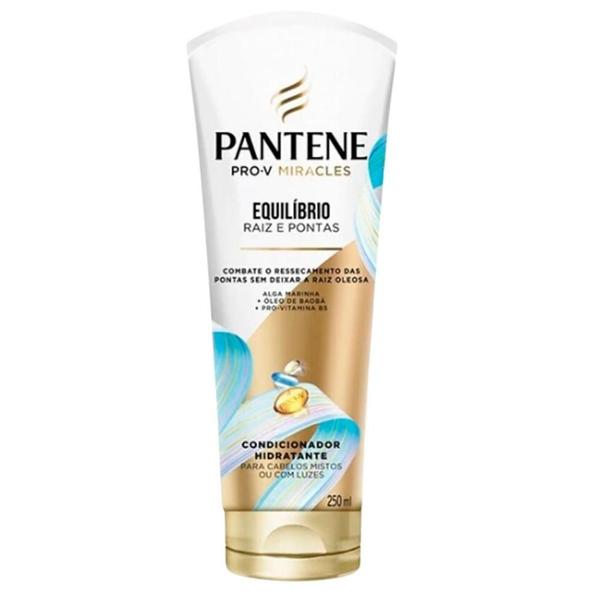 Imagem de Condicionador Hidratante Pantene Pro-v Equilíbrio Raiz e Pontas 250ml