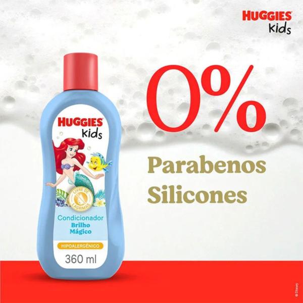 Imagem de Condicionador Huggies Hidratação e Brilho Kids Ariel 360ml