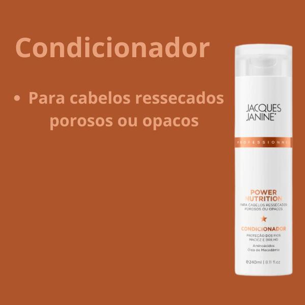 Imagem de Condicionador Jacques Janine Power Nutrition 240ml