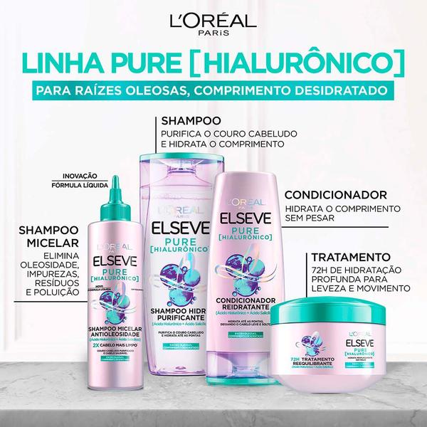 Imagem de Condicionador L'Oréal Paris Elseve - Pure Hialurônico