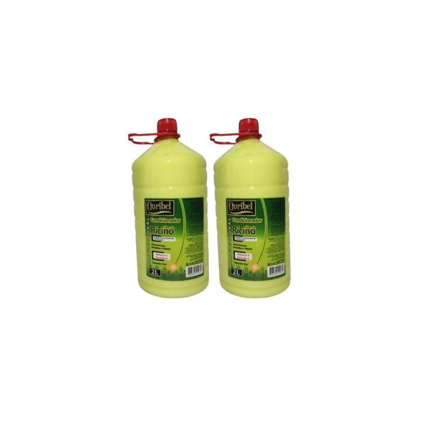 Imagem de Condicionador Ouribel 2000Ml Oleo De Ricino - Kit C/2Un