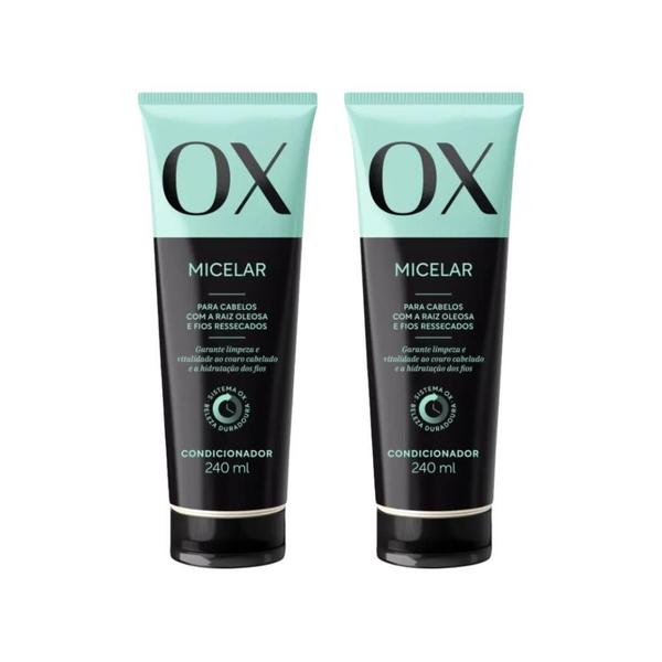 Imagem de Condicionador Ox 240Ml Micelar - Kit Com 2Un