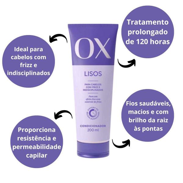 Imagem de Condicionador Ox Lisos 200Ml