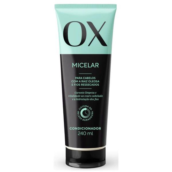 Imagem de Condicionador OX Micelar Cabelos Com Raiz Oleosa E Ressecados 240ml